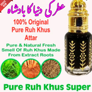 Ruh-e-Khus Attar – Premium Natural Vetiver Fragrance | Long Lasting Non-Alcoholic Perfume Oil