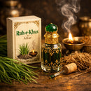 Ruh-e-Khus Attar – Premium Natural Vetiver Fragrance | Long Lasting Non-Alcoholic Perfume Oil